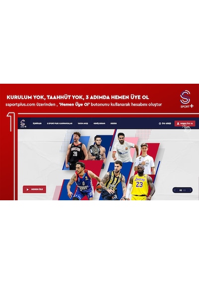 S Sport Plus Aylık Paket