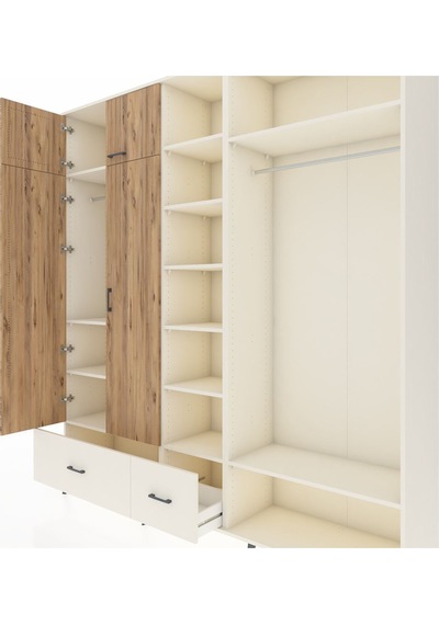 Hyperion Dolap 12 Raflı 2 Çekmeceli 2 Askılı 220x44x243 Aytaşı-çam/aytaşı Atlas Çam/aytası Hyperion Dolap 12 Raflı 2 Çekmeceli 2 Askılı 220x44x243 Aytaşı-çam/aytaşı Atlas Çam/aytası