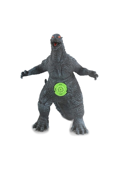 Godzilla Dinozor Figürü Vinil Çocuk Sesli Mavi 14,9cmx20,1cm