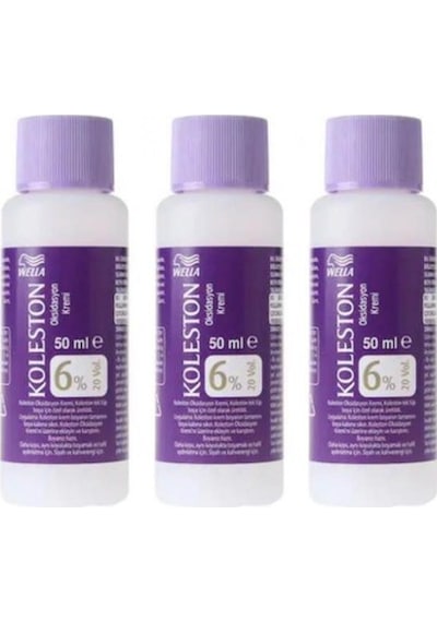 Koleston Peroksit 50 Ml Oksidan 20 Volüm %6 3 Adet