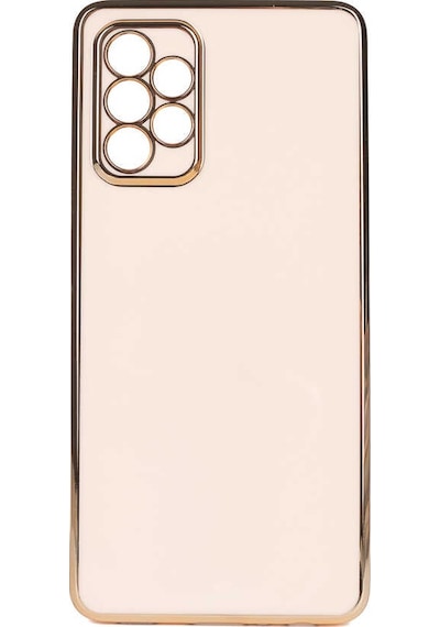 Samsung Uyumlu Galaxy A13 4g Kılıf Zore Bark Kapak Rose Gold