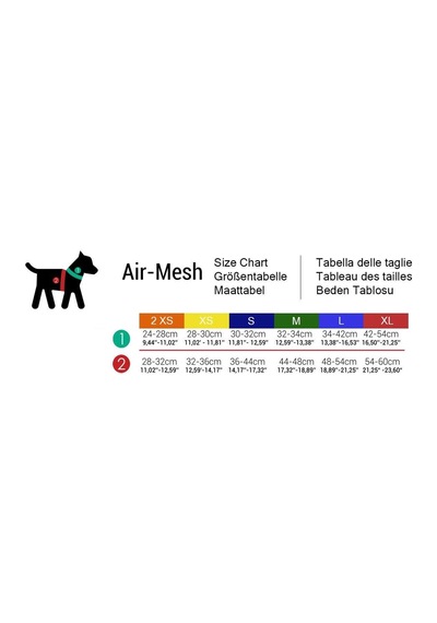 Pettagart Airmesh Neon Turuncu Göğüs Tasması