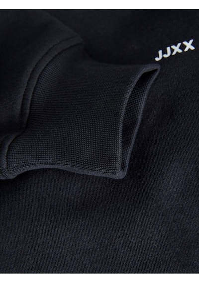 Jjxx Sıfır Yaka Rahat Kesim Siyah Kadın Sweatshirt 12223962 001