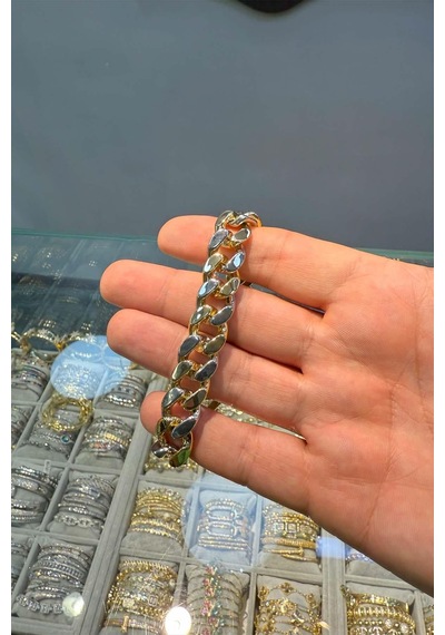 Monaco Gurmet Bileklik 14 K Yeşil Altın Renk Bileklik 39404373