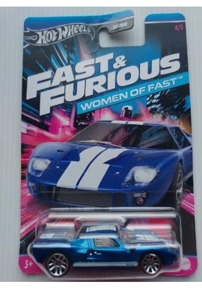 Hot Wheels Fast And Furious Women Of Fast Ford Gt40 4/5 Model Araba