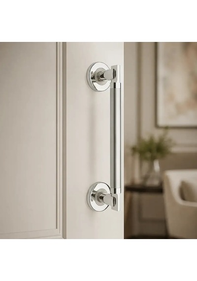Sese Çekme Kapı Kolu Krom / Inox 25cm Ekonomik 202-03-25-18/53