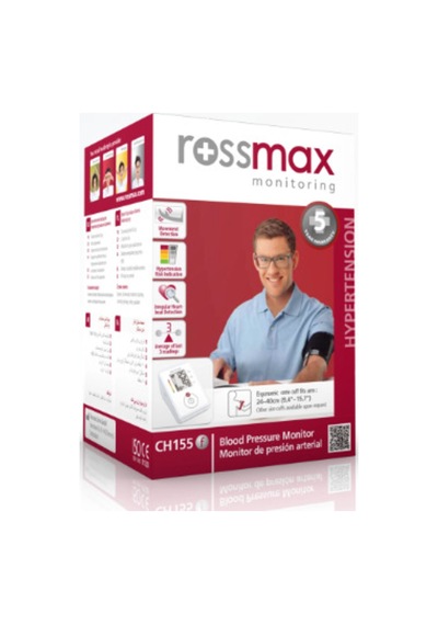 Rossmax Ch155f Üst Kol Tipi Otomatik Tansiyon Aleti 2 Yıl Garantili