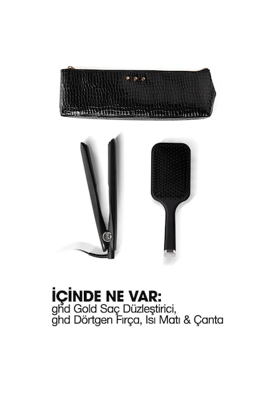 Ghd Gold Profesyonel Saç Düzleştirici Hediye Seti (Tarak + Isıya Dayanıklı Kılıf)