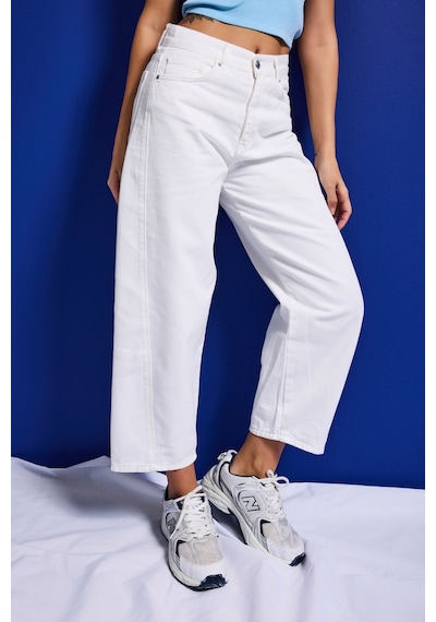 Itsbasic Kadın Kırık Beyaz Venüs 7s6-101 Mid Rise Carrot Fit %100 Koton Denim Jean Itsbasic Kadın Kırık Beyaz Venüs 7s6-101 Mid Rise Carrot Fit %100 Koton Denim Jean