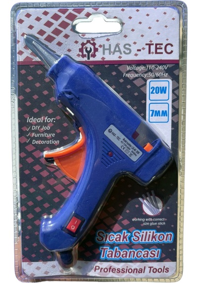 Mini Elektrikli 20w Silikon Tabancası 7 Mm Silikon Genişliği, Hızlı Isınma, Ergonomik