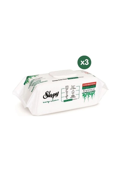 Sleepy Easy Clean Beyaz Sabun 100'lü 3 Adet Tekli