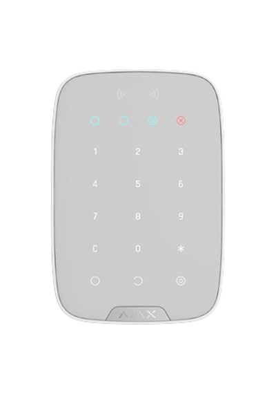 Ajax Keypad Plus Kuyumcu Kablosuz Tuş Takımı Beyaz