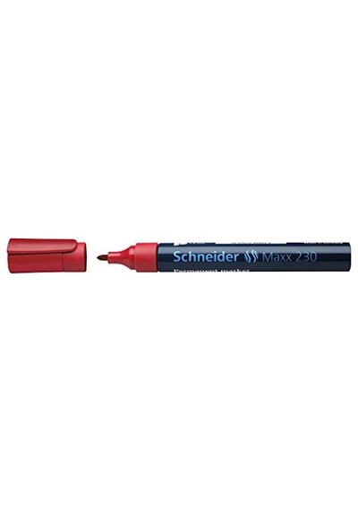 Alıcının Kalıcı Marker Maxx 133, Doldurulabilir, 1-3 Mm Kırmızı Genel