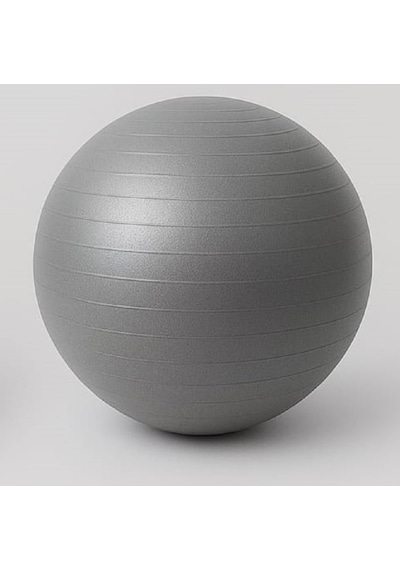 Pilates Topu Egzersiz Topu 25 Cm Küçük Boy Pilates Denge Topu Gri