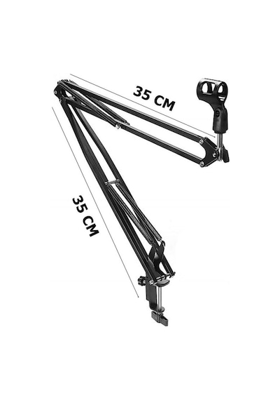 Lastvoice NB39HY Set Hyperx Mikrofon İçin Stand ve Shock Mount 35x35 CM