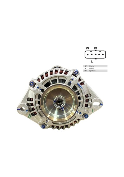 Mıtsubıshı 24v Alternatör Dinamo 130 A 5 Fiş Soketli W-l-ıg . . Ford Cargo Oem