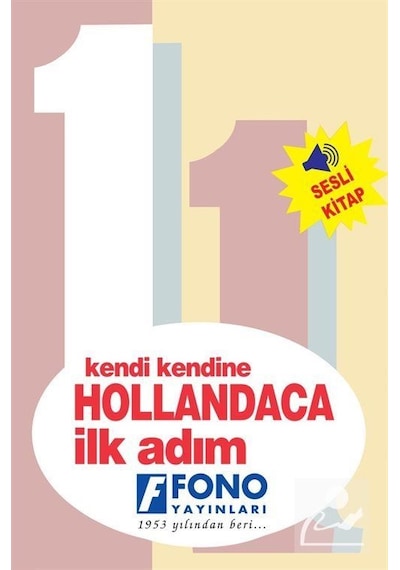 Hollandaca İlk Adım (2 CDli) - Kutulu- Fono Yayınları