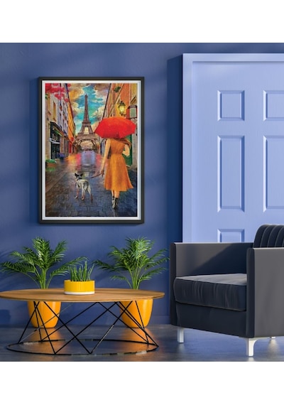 Nova 1000 Parça Paris Sokaklarında Gezinti Puzzle