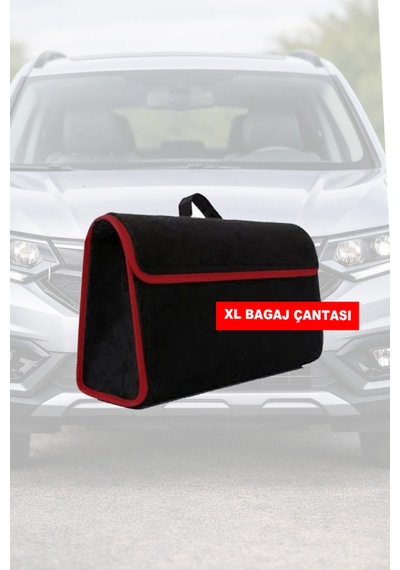 Chevrolet Evanda Uyumlu Bagaj Çantası Siyah Renk Koltuk Yastığı Lüks Model