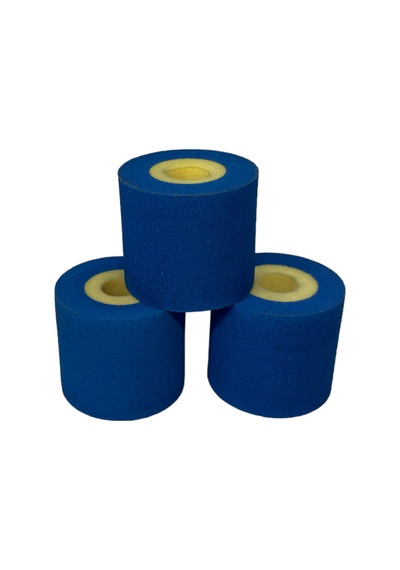 Mürekkep Topu Konveyörlü Poşet Yapıştırma Makinası 36 32 Mm Mavi