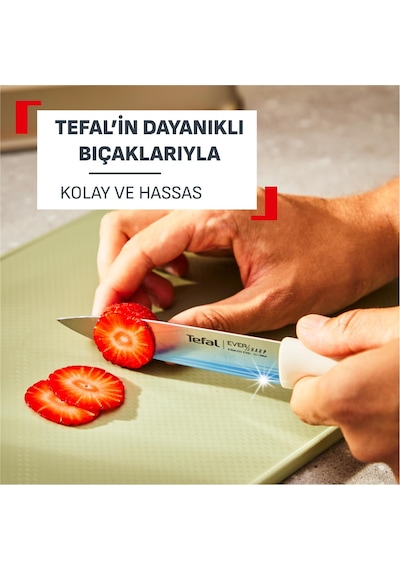 Tefal Eversharp 3'lü Entegre Otomatik Bileyicili Bıçak Seti 586917