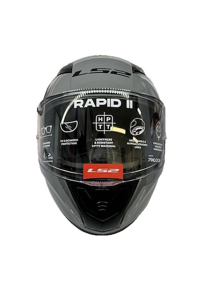 Ls2 Rapıd 2 Nardo Gri Fullface Motosiklet Kaskı Nardo Gri