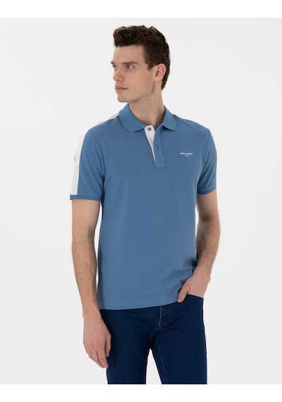 Pierre Cardin Erkek Mavi Tişört 50310147-vr036 Mavi