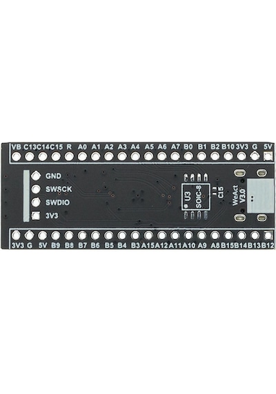 Stm32f411ceu6 Black Pill Geliştirme Kartı Arm Cortex-m4 Dsp Fpu 512 Kb Flash 100 Mhz Cpu Art
