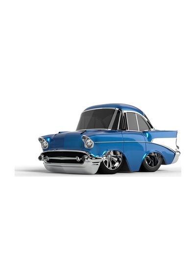 Entertaintment Cartuned S2 1957 Chevy Bel Air - Mavi Custom Araba