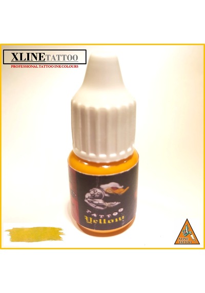 Xlınetattoo 5Ml Sarı Dövme Boyası 5Ml