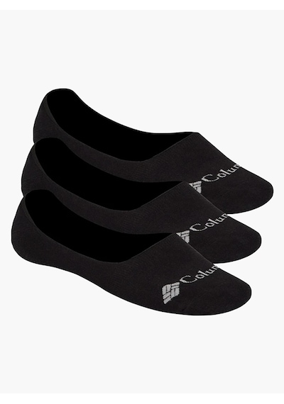 Columbia 3pp Invisibles Unisex 3'lü Kısa Çorap Siyah