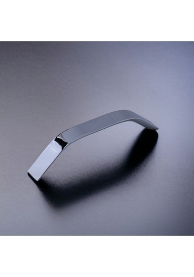 Şahin Krom Gümüş Metal Kulp 128 Mm 12.8 Cm Mobilya Çekmece Mutfak Dolabı Dolap Kulpları Kulbu Kulpu Krom