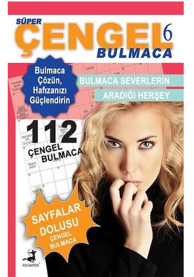 Süper Çengel Bulmaca 6 - Celal Kodamanoğlu - Olimpos Yayınları
