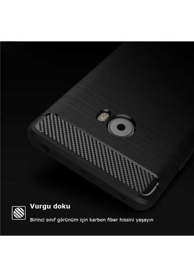 Xiaomi Mi Note 2 Kılıf Zore Room Silikon Kapak Siyah