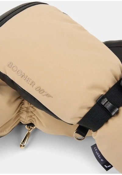 Bogner Flora 007 Koleksiyonu Lüks Kayak Eldiveni Bej 6.5