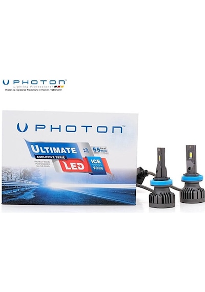 Photon 12V H11 Csp Led Xenon Far Ampul Seti 6000K 95000 Lümen Can