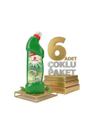Worldchem Ultra Çamaşır Suyu 6x750 Ml Diğer