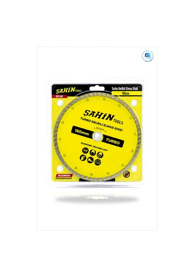 Turbo Elmas Daire Testere Bıçakları 180 Mm Delikli Mermer Seramik