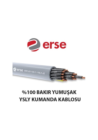 Erse 5X0.75 Mm2 Ysly-Jz Kumanda Kablosu 1 M