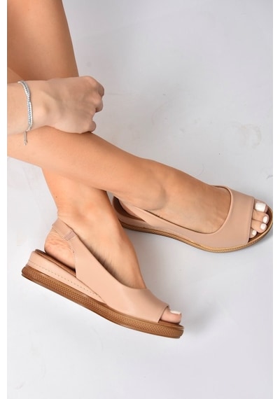 Fox Shoes Ten/Taba Kadın Sandalet K674300609