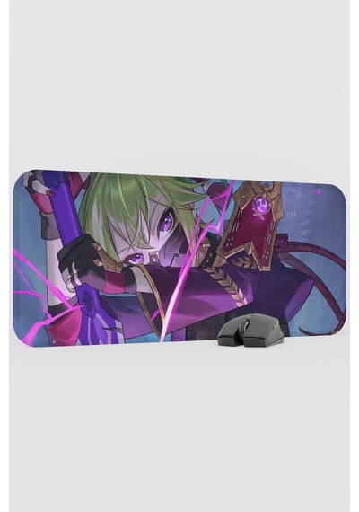 Kuki Shinobu Genshin Impact Anime Oyuncu V4 - 70x30 Xl Gaming Mouse Pad Fare Altlığı