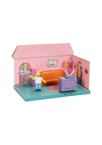 Jksmp17556 The Simpsons Oturma Odası Ve Figürlü Oyun Seti