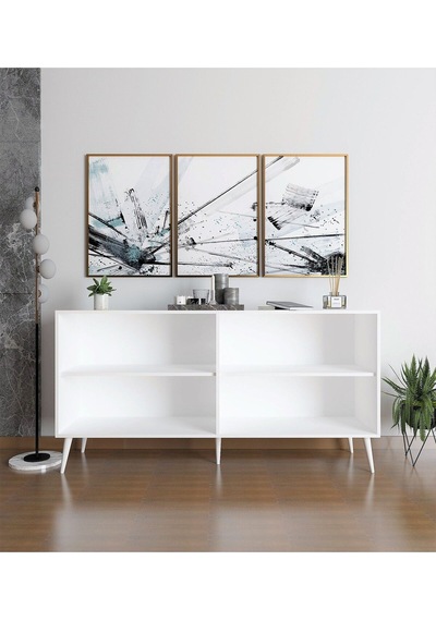 Floradesign Sarissa Konsol / Konsol / Çok Amaçlı Dolap 160 Cm Beyaz Floradesign Sarissa Konsol / Konsol / Çok Amaçlı Dolap 160 Cm Beyaz