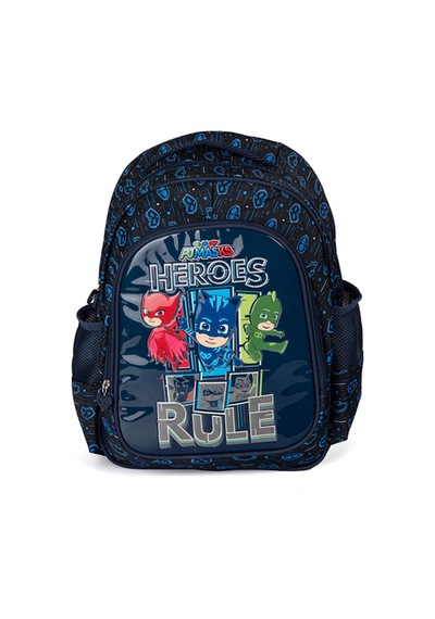Lisanslı Pijamaskeliler Heroes Rule Lacivert Orijinal Okul Çantası Lacivert