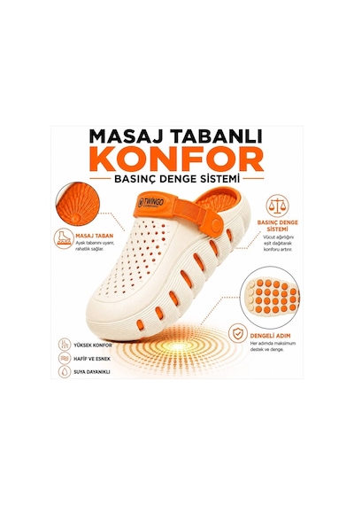 Comfort Unisex Basınç Denge Sistemli Masaj Tabanlı Ortopedik Günlük ,plaj Ve Hastane Terliği Bej Comfort Unisex Basınç Denge Sistemli Masaj Tabanlı Ortopedik Günlük ,plaj Ve Hastane Terliği Bej