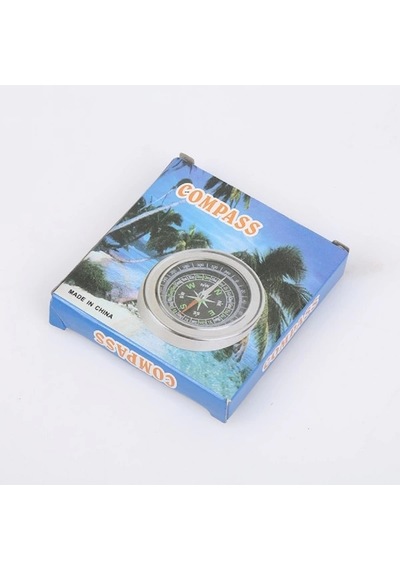 Yuvarlak Metal Kasa Dayanıklı Pusula 80mm Tdrtr
