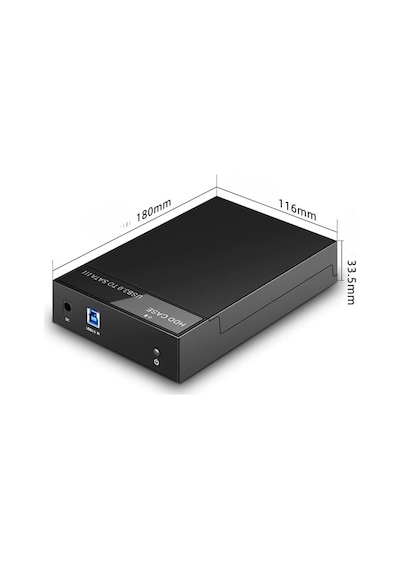 Taplin 2.5" 3.5" Sata 3 Usb 3.0 Harici Harddisk Hdd Kutusu - Td-203
