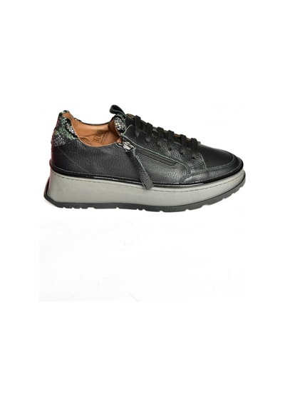 Fox Shoesp555306603 Siyah Hakiki Deri Spor Ayakkabı Sneakers Siyah