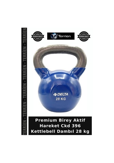 Premium Birey Aktif Hareket Ckd 396 Kettlebell Dambıl 28 Kg