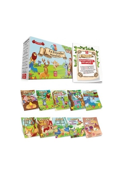 Model Yayınları La Fontaine Masalları 10 Kitap